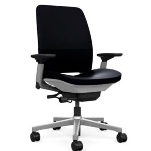 Steelcase Amia Chair Platinum Black