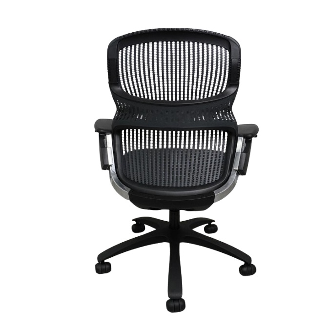 Knoll Generation Chair Black Back View