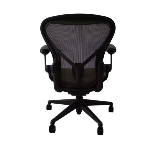 Herman Miller Aeron Remastered Chair V2 Posturefit Back View