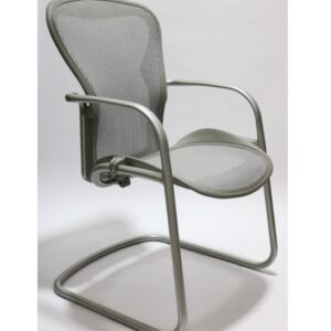 Herman Miller Aeron Side Chair Gray Silver