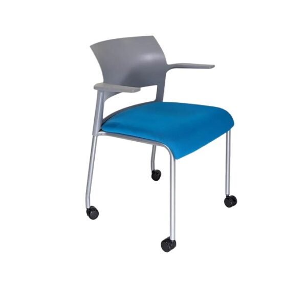 Steelcase Move Chair Blue Silver